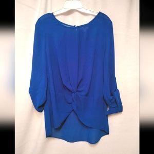 Skies are blue blouse